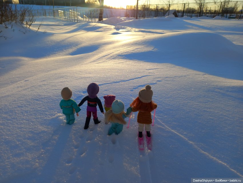 ☀️ Январская прогулка под солнцем ❄️🤍 (фото 9)