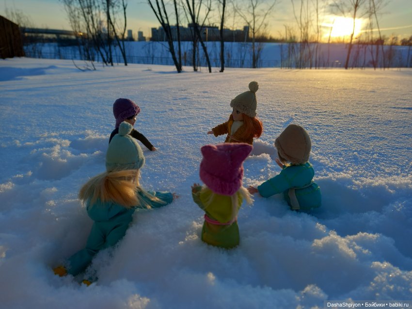 ☀️ Январская прогулка под солнцем ❄️🤍