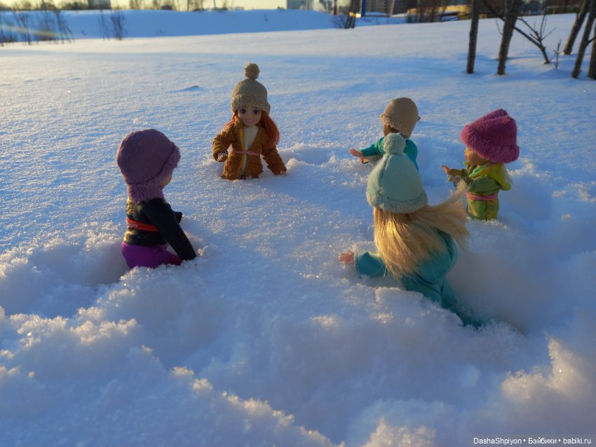 ☀️ Январская прогулка под солнцем ❄️🤍