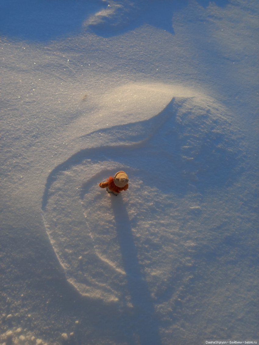 ☀️ Январская прогулка под солнцем ❄️🤍