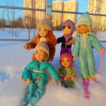 ☀️ Январская прогулка под солнцем ❄️🤍