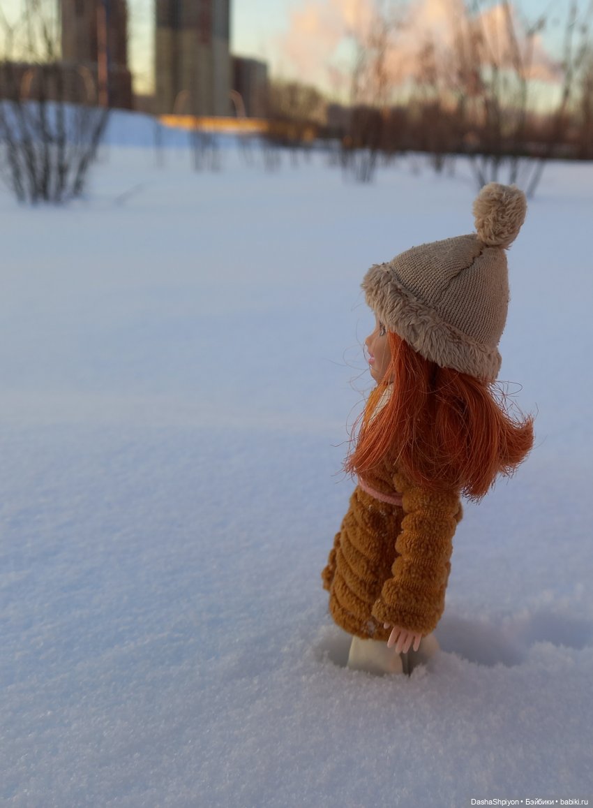 ☀️ Январская прогулка под солнцем ❄️🤍