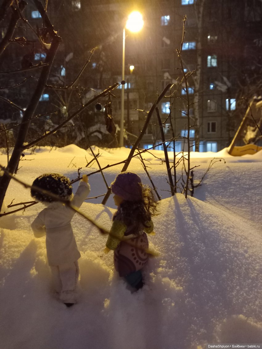 🤍Свет на вечернем снегу✨🌌 | Бэйбики 🤍Свет на вечернем снегу✨🌌