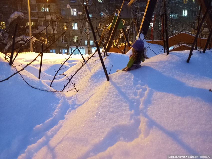 🤍Свет на вечернем снегу✨🌌 | Бэйбики 🤍Свет на вечернем снегу✨🌌 (фото 5)