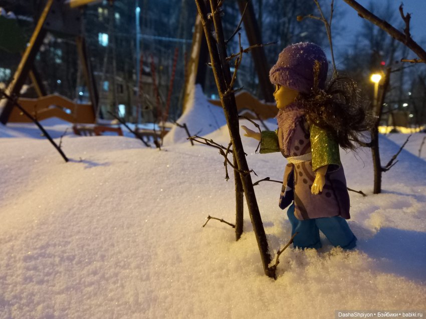 🤍Свет на вечернем снегу✨🌌 | Бэйбики 🤍Свет на вечернем снегу✨🌌