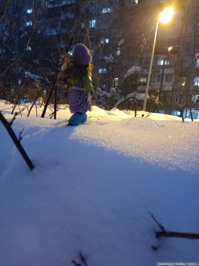 🤍Свет на вечернем снегу✨🌌 | Бэйбики 🤍Свет на вечернем снегу✨🌌 (фото 7)
