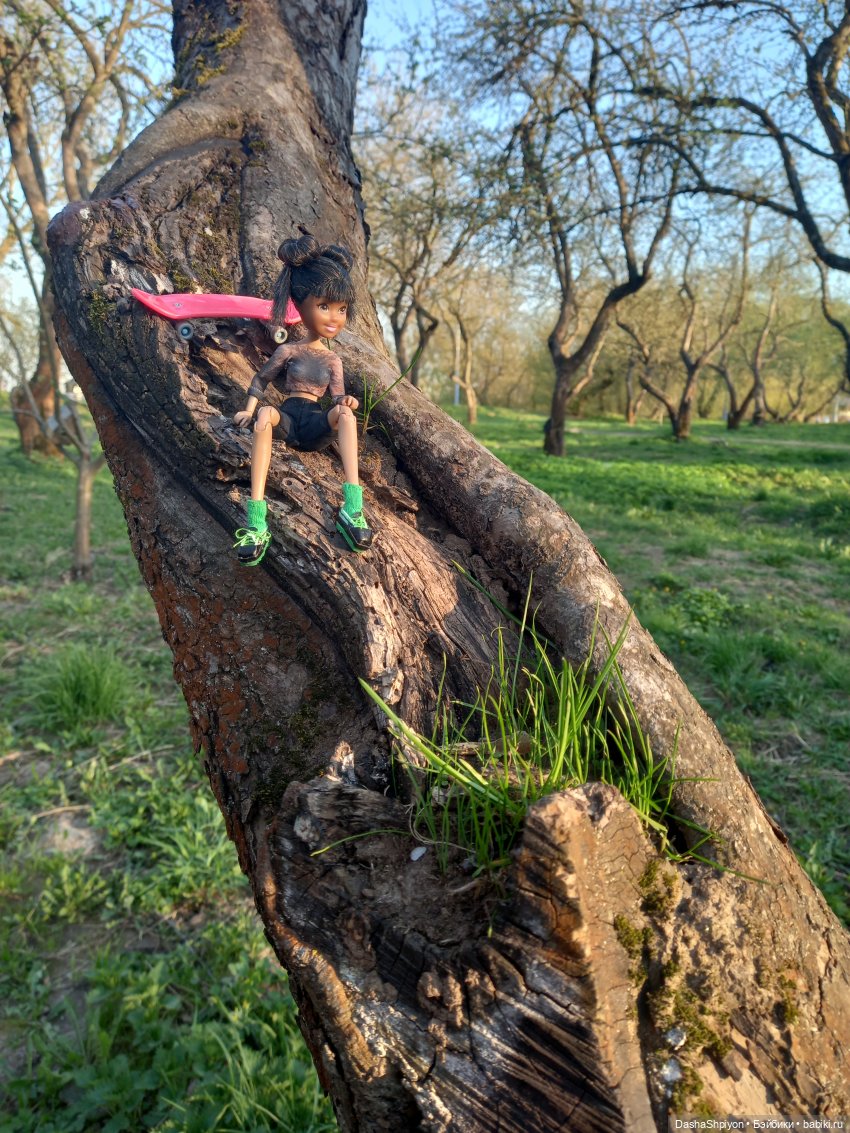 🌳 Прогулка со скейтбордом 🛹☀️ (фото 7)