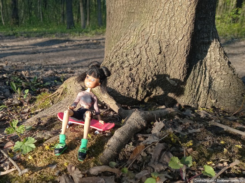 🌳 Прогулка со скейтбордом 🛹☀️