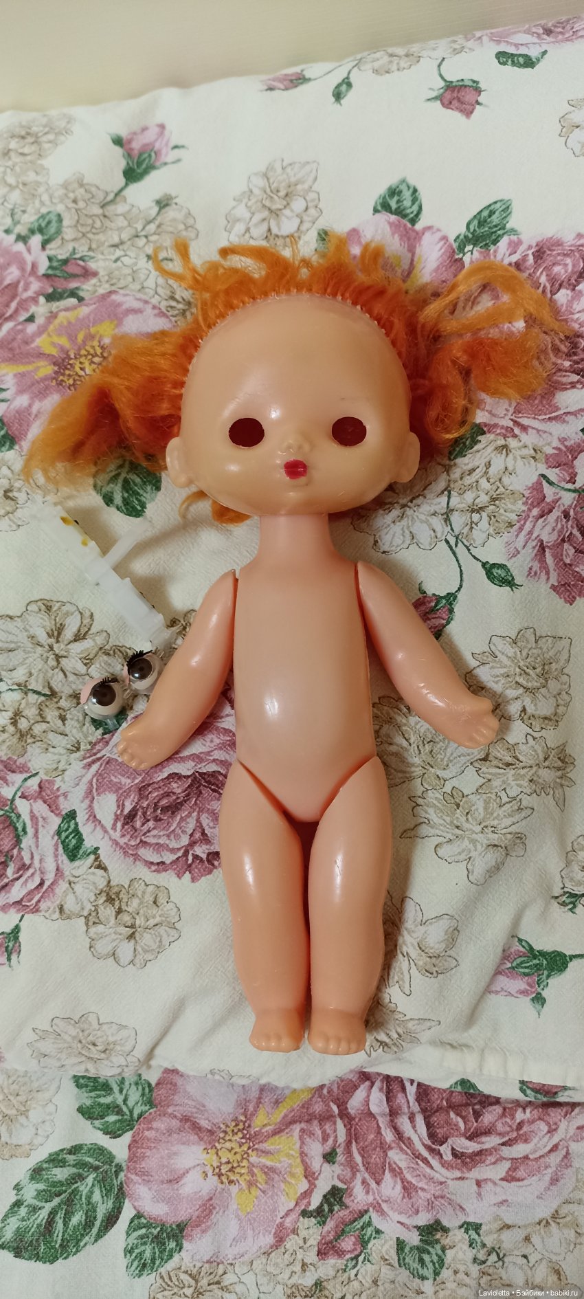 Кукла Оля рыжая кареглазка Казанская фабрика