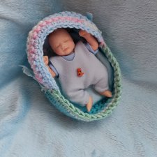 Мини реборн Кукла младенец мальчик