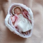 Куклы Reborn: Мини реборн кукла младенец девочка