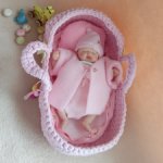 Мини Реборн кукла младенец девочка ручной работы