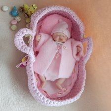 Мини Реборн кукла младенец девочка ручной работы