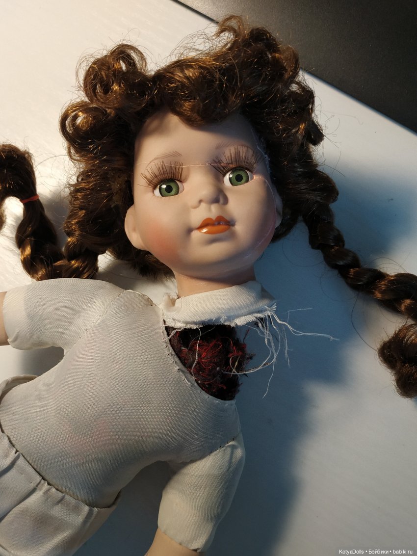 Возвращение к жизни — Ремонт и реставрация фарфоровых кукол: склейка (фото 3)