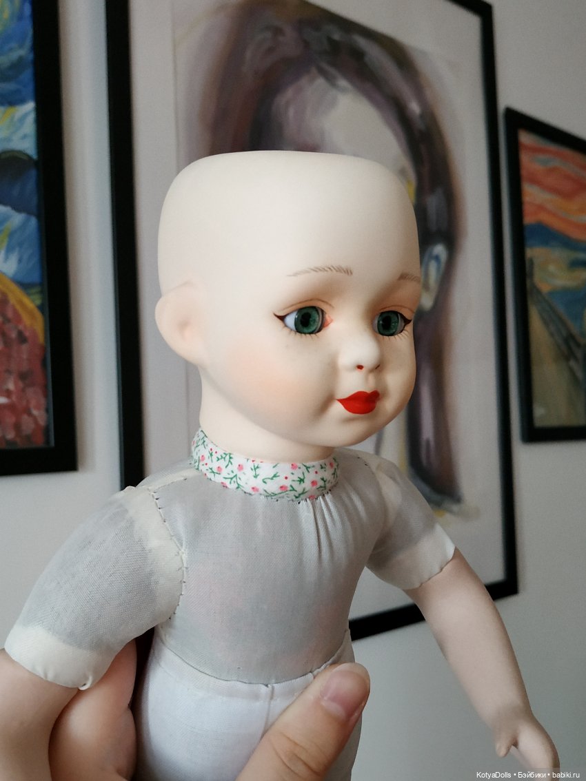 Возвращение к жизни — Ремонт и реставрация фарфоровых кукол: склейка (фото 9)