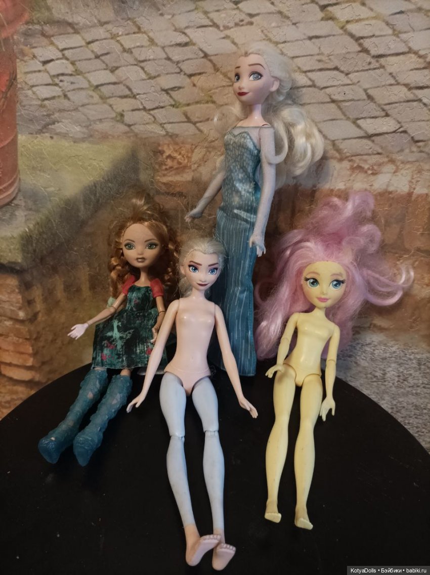 Две куколки Эльзы, My Little Pony, Ever After High