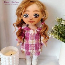 Кукла Сонечка ручной работы из хлопка