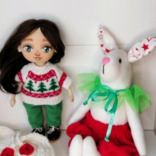 Эксклюзивный подарочный набор игрушек ручной работы