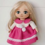 Авторская куколка ручной работы