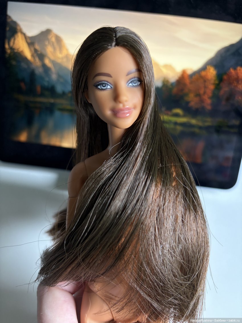 And the Olivia goes to...Midge! Моя первая ООАК кукла (фото 4)