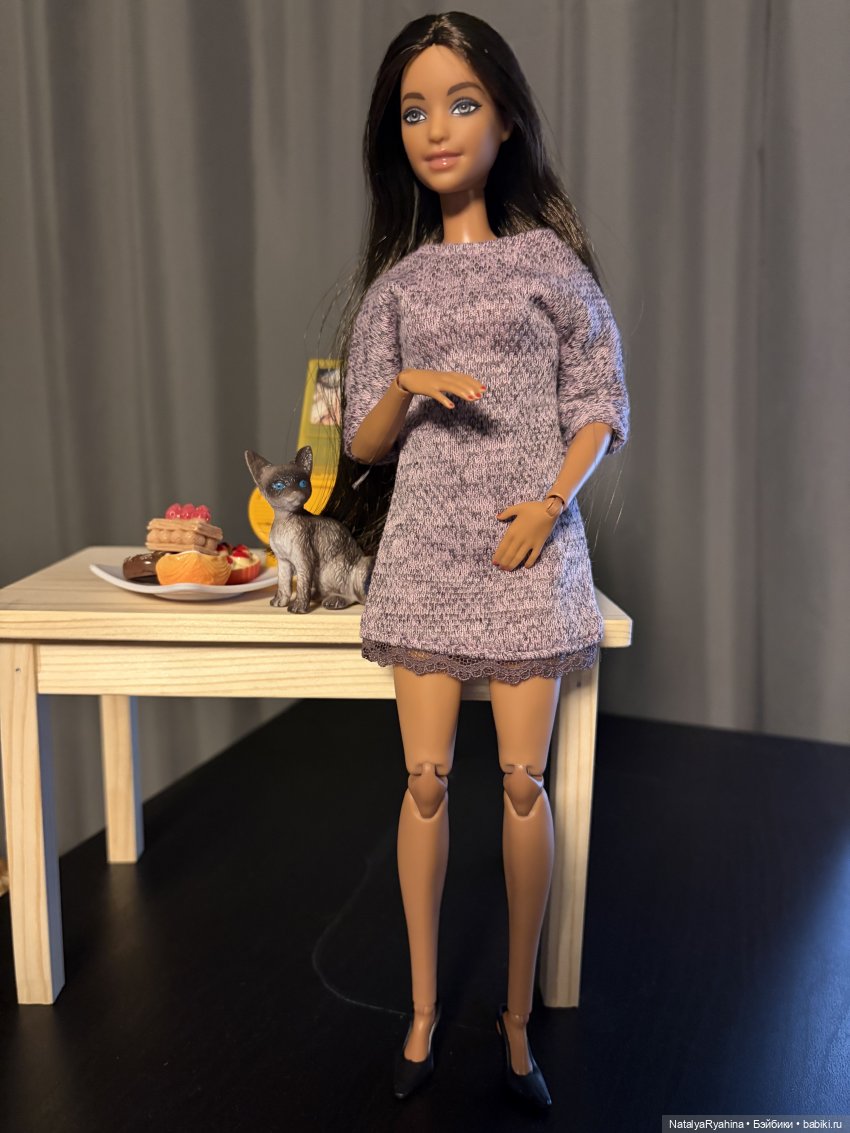 And the Olivia goes to...Midge! Моя первая ООАК кукла (фото 5)