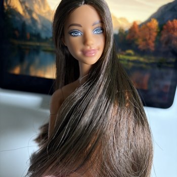 And the Olivia goes to...Midge! Моя первая ООАК кукла.