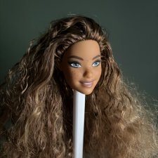 Голова Barbie Fashionistas 85 Glam Boho Doll FJF70 молд Карнавал