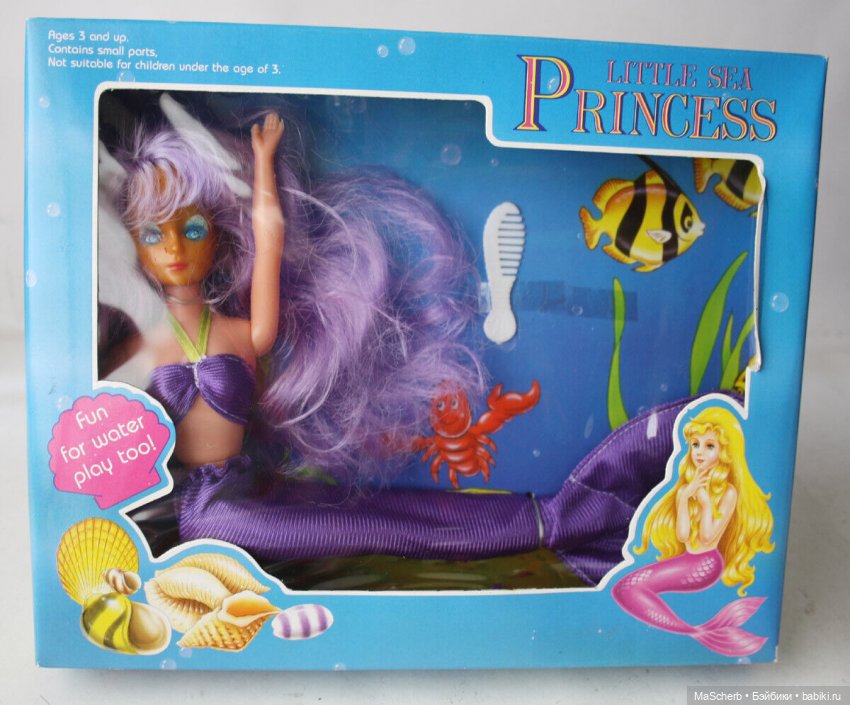 Ариэль - океанская дева — Аналоги Барби и куклы 1/6: клоны 90
