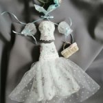 Романтичное платье для барби