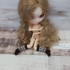 Вязаные носочки для кукол Блайз