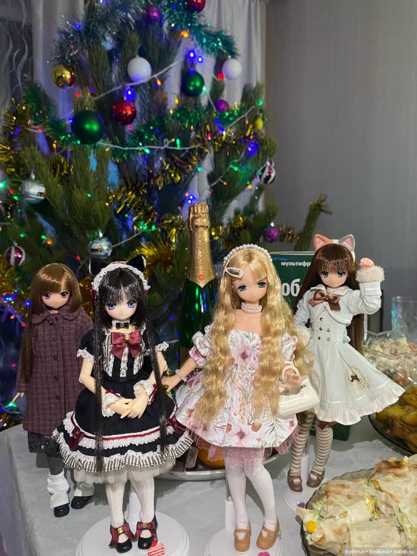 Новый год 🎄 — Куклы Azone (Азон) и тела Pure Neemo: фото (фото 2)