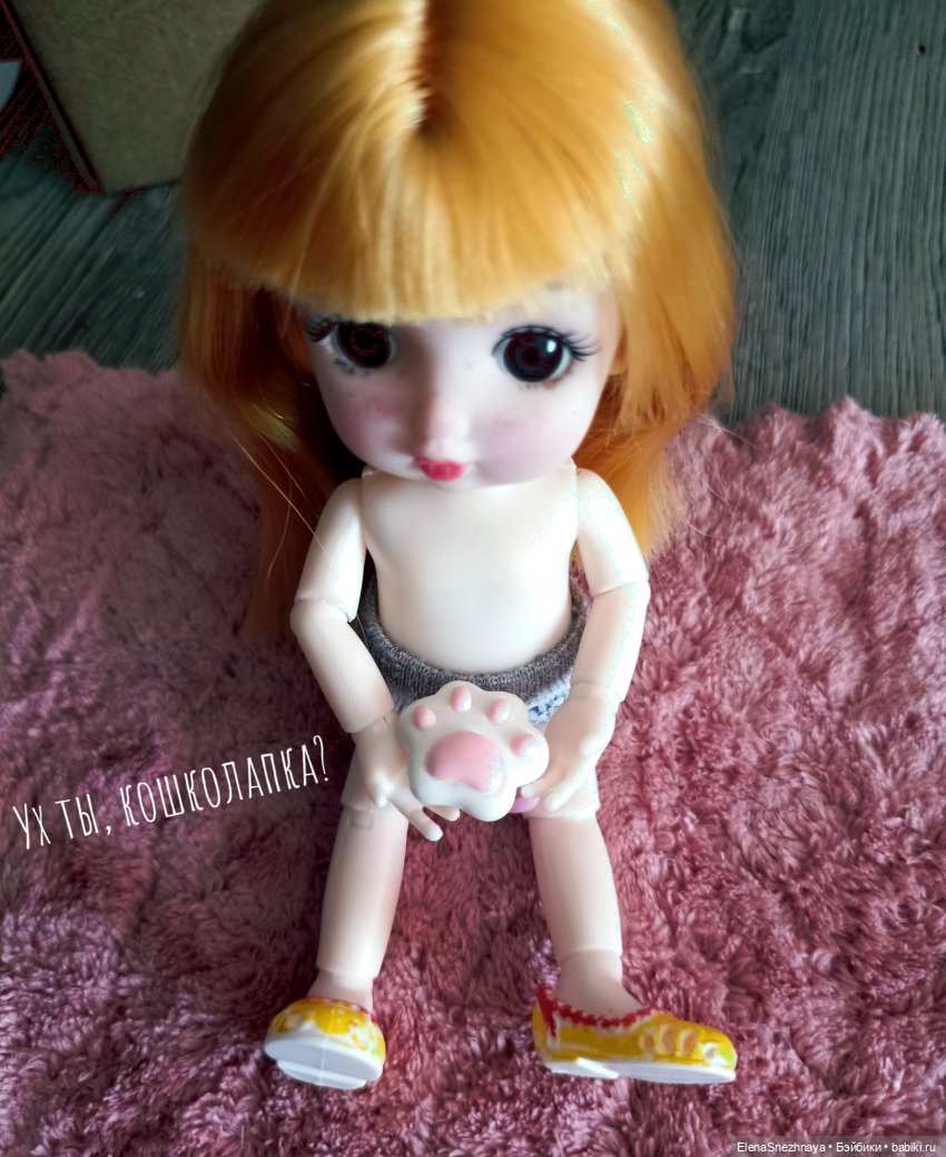 Оливка осваивается дома — Куклы Baboliy (Баболи (фото 2)