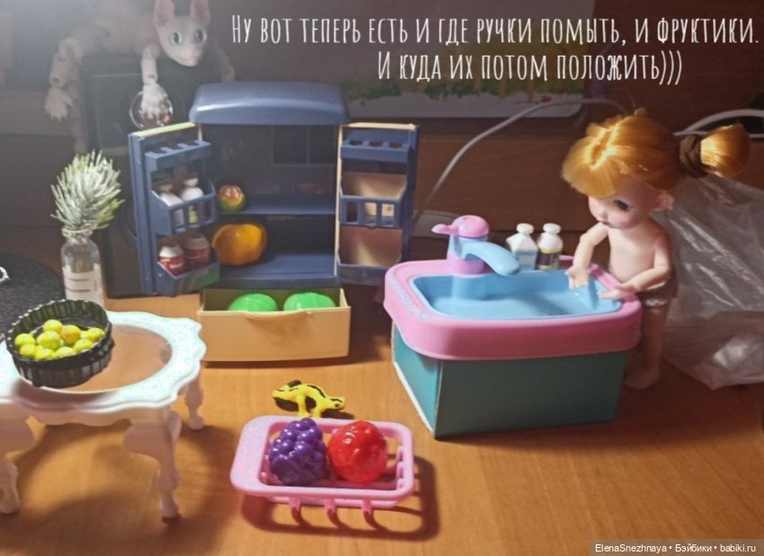 Оливка осваивается дома — Куклы Baboliy (Баболи (фото 7)