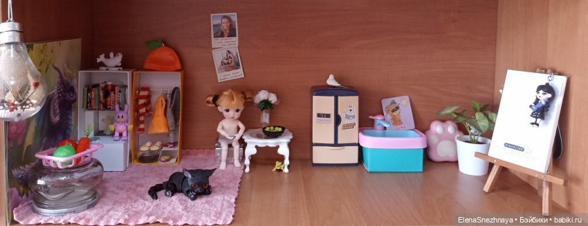Оливка осваивается дома — Куклы Baboliy (Баболи
