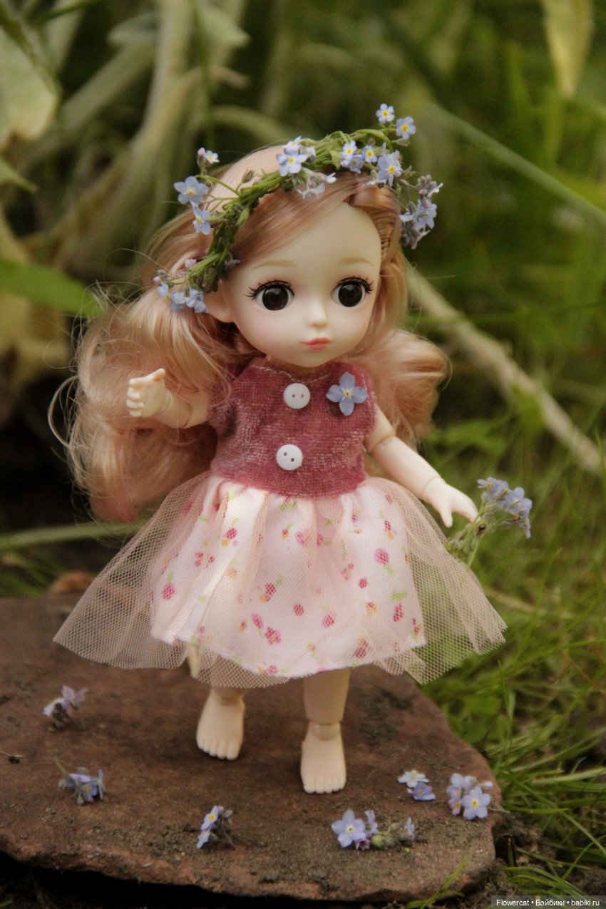 Фея незабудок или как Флорина первый раз гуляла