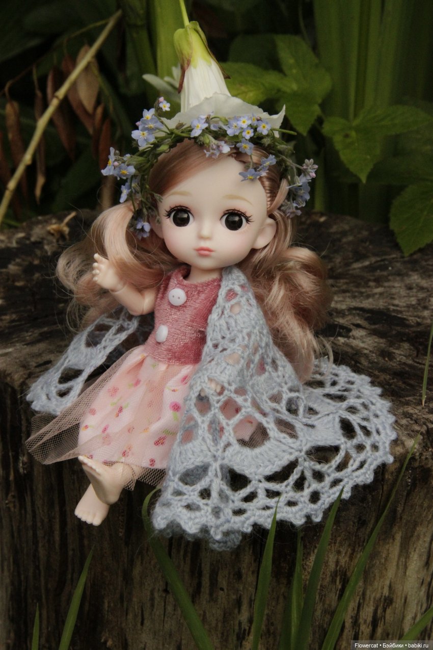 Фея незабудок или как Флорина первый раз гуляла (фото 5)