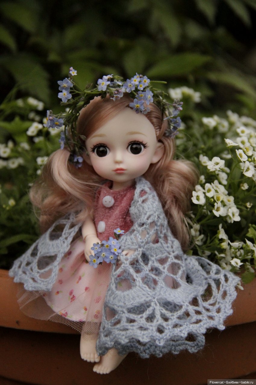 Фея незабудок или как Флорина первый раз гуляла (фото 6)