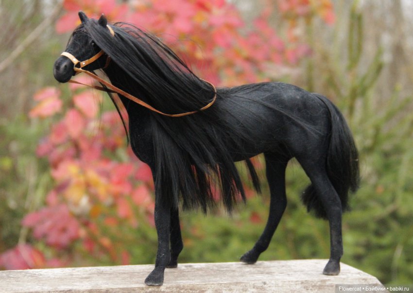 А есть ли у ваших кукол лошадки?))...Немного апгрейда - как я делала нашим коням презентабельный вид))) (фото 4)