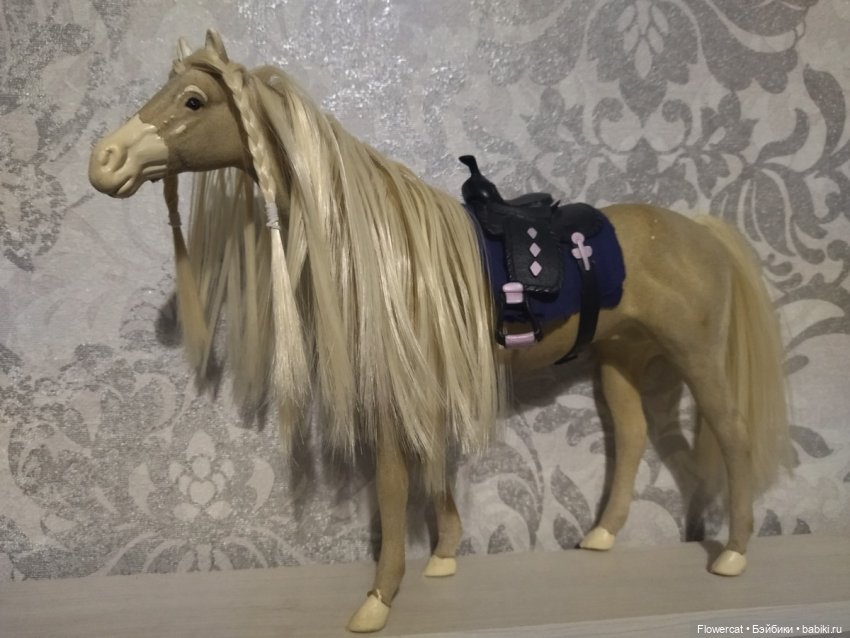 А есть ли у ваших кукол лошадки?))...Немного апгрейда - как я делала нашим коням презентабельный вид)))