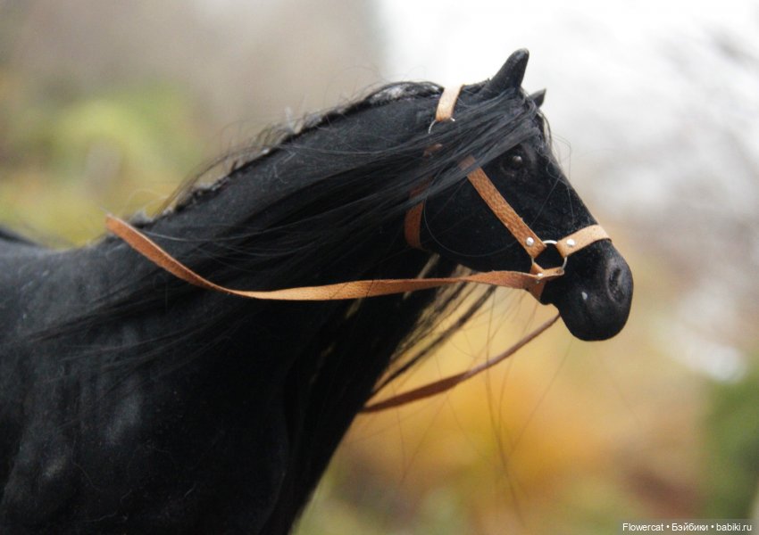 А есть ли у ваших кукол лошадки?))...Немного апгрейда - как я делала нашим коням презентабельный вид))) (фото 5)