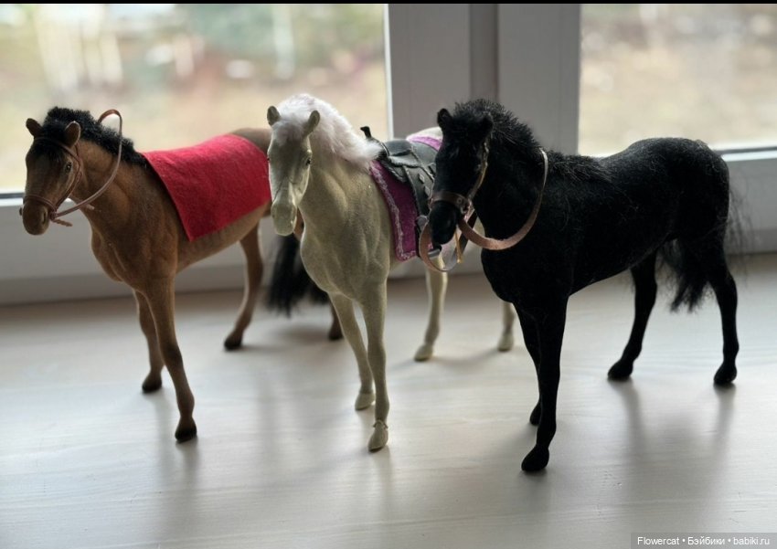 А есть ли у ваших кукол лошадки?))...Немного апгрейда - как я делала нашим коням презентабельный вид))) (фото 6)