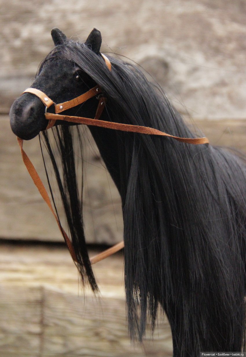 А есть ли у ваших кукол лошадки?))...Немного апгрейда - как я делала нашим коням презентабельный вид))) (фото 2)