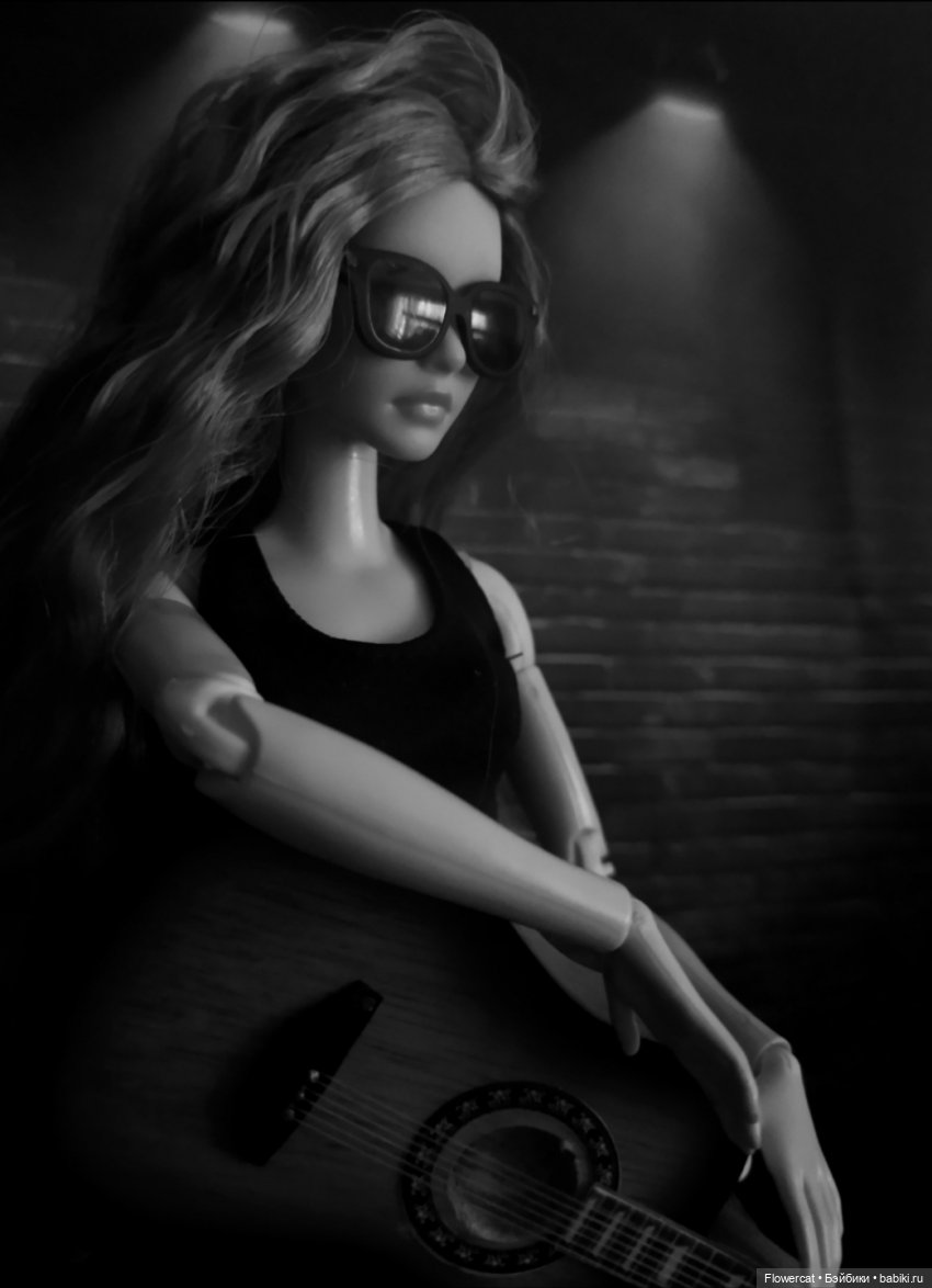 Мои музыканты, наши музыкальные инструменты и спонтанная чёрно-белая фотосессия) (фото 10)