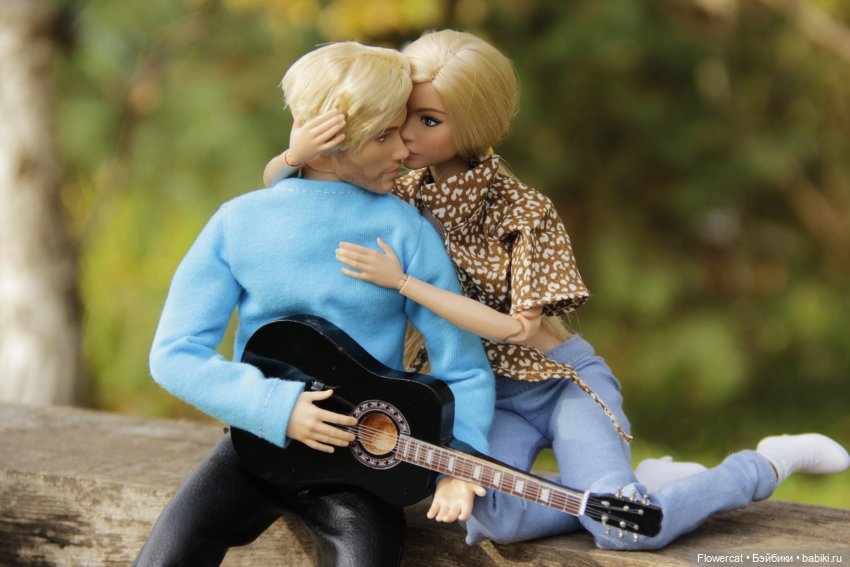 Осенние свидания) погуляем? Влад и Лина (часть2...Долгая дорога в дюнах, тьфу 😁 - прогулка с гитарой)