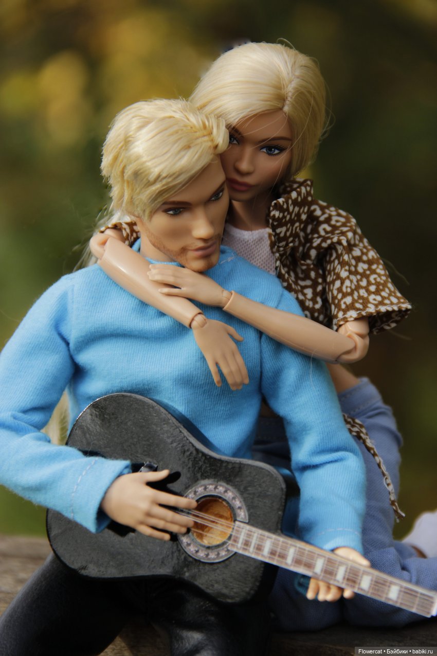 Осенние свидания) погуляем? Влад и Лина (часть2...Долгая дорога в дюнах, тьфу 😁 - прогулка с гитарой)