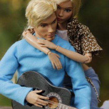 Осенние свидания) погуляем? Влад и Лина (часть2...Долгая дорога в дюнах, тьфу 😁 - прогулка с гитарой)