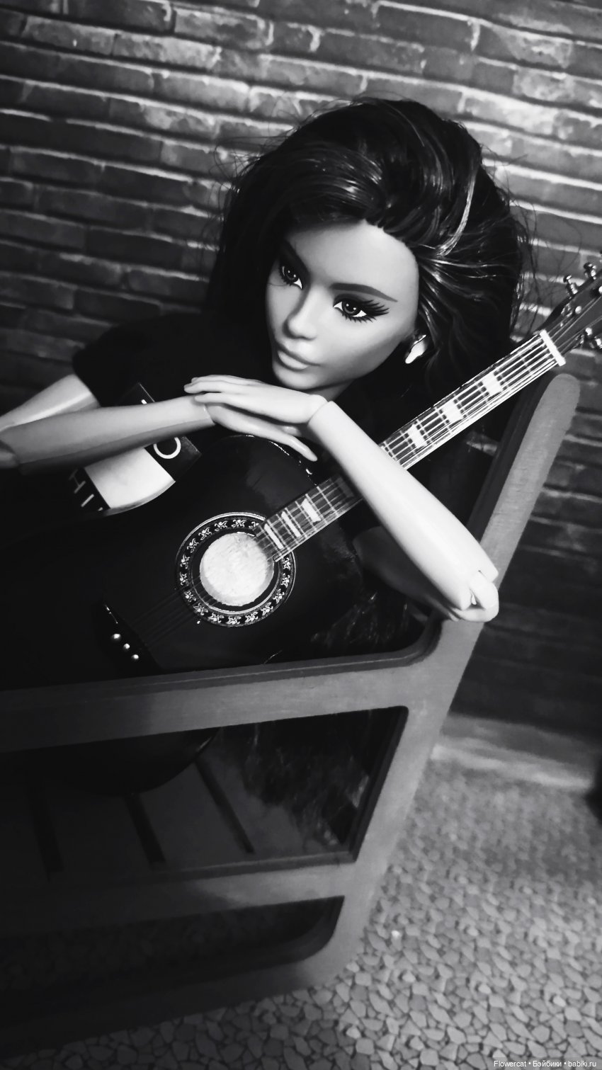 Мои музыканты, наши музыкальные инструменты и спонтанная чёрно-белая фотосессия)