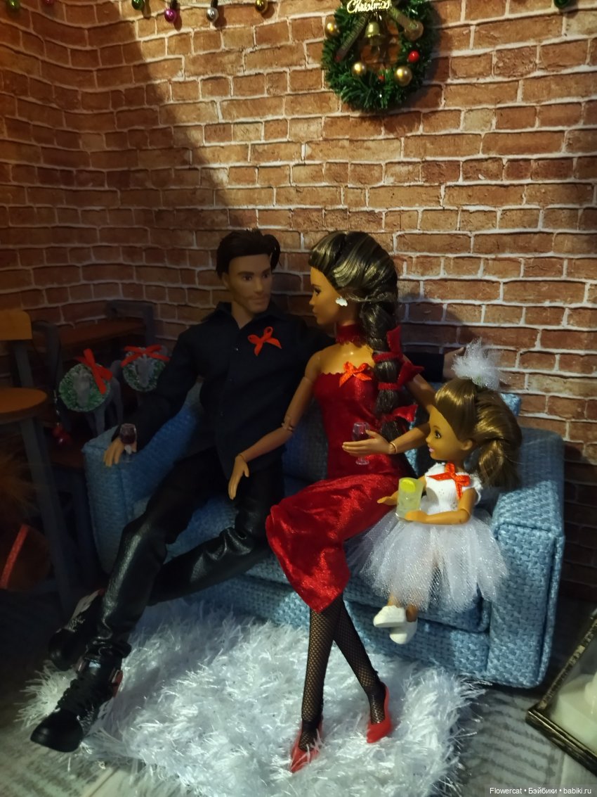 Счастливого Рождества или ... маленькие семейные посиделки или... когда же у "позитивчика" сядут батарейки)))