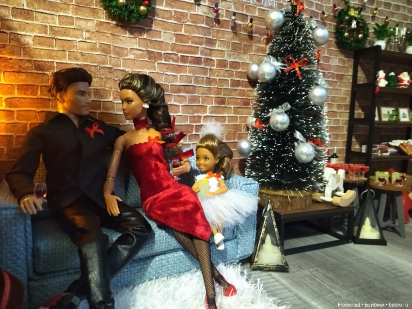 Счастливого Рождества или ... маленькие семейные посиделки или... когда же у "позитивчика" сядут батарейки)))