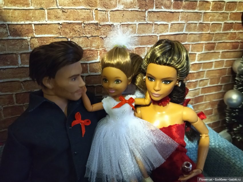 Счастливого Рождества или ... маленькие семейные посиделки или... когда же у "позитивчика" сядут батарейки)))